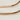 Bracelet filaire ouvert en plaqué or 18 carats